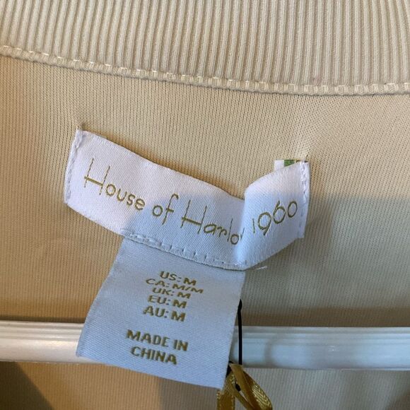 NWT House of Harlow ribbed body suit with collar - Size M - Picture 2 of 8